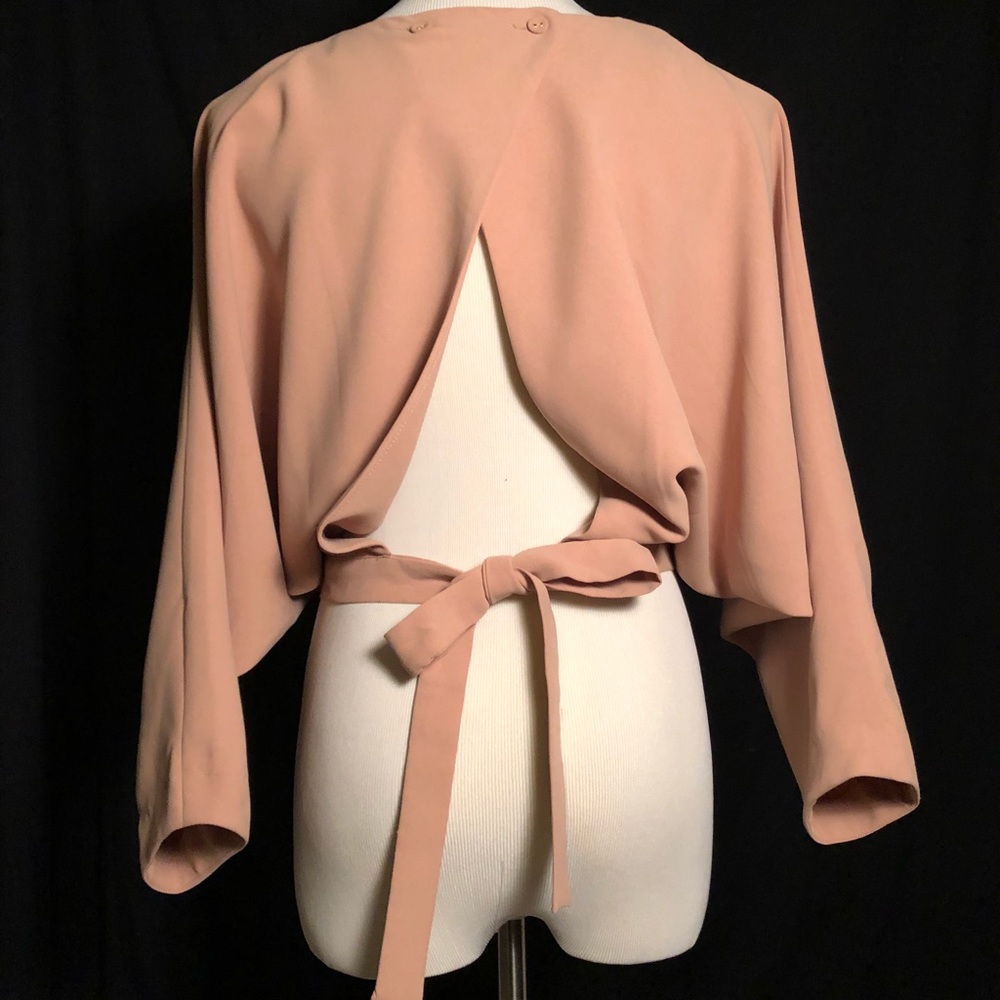 Tie Back Blouse